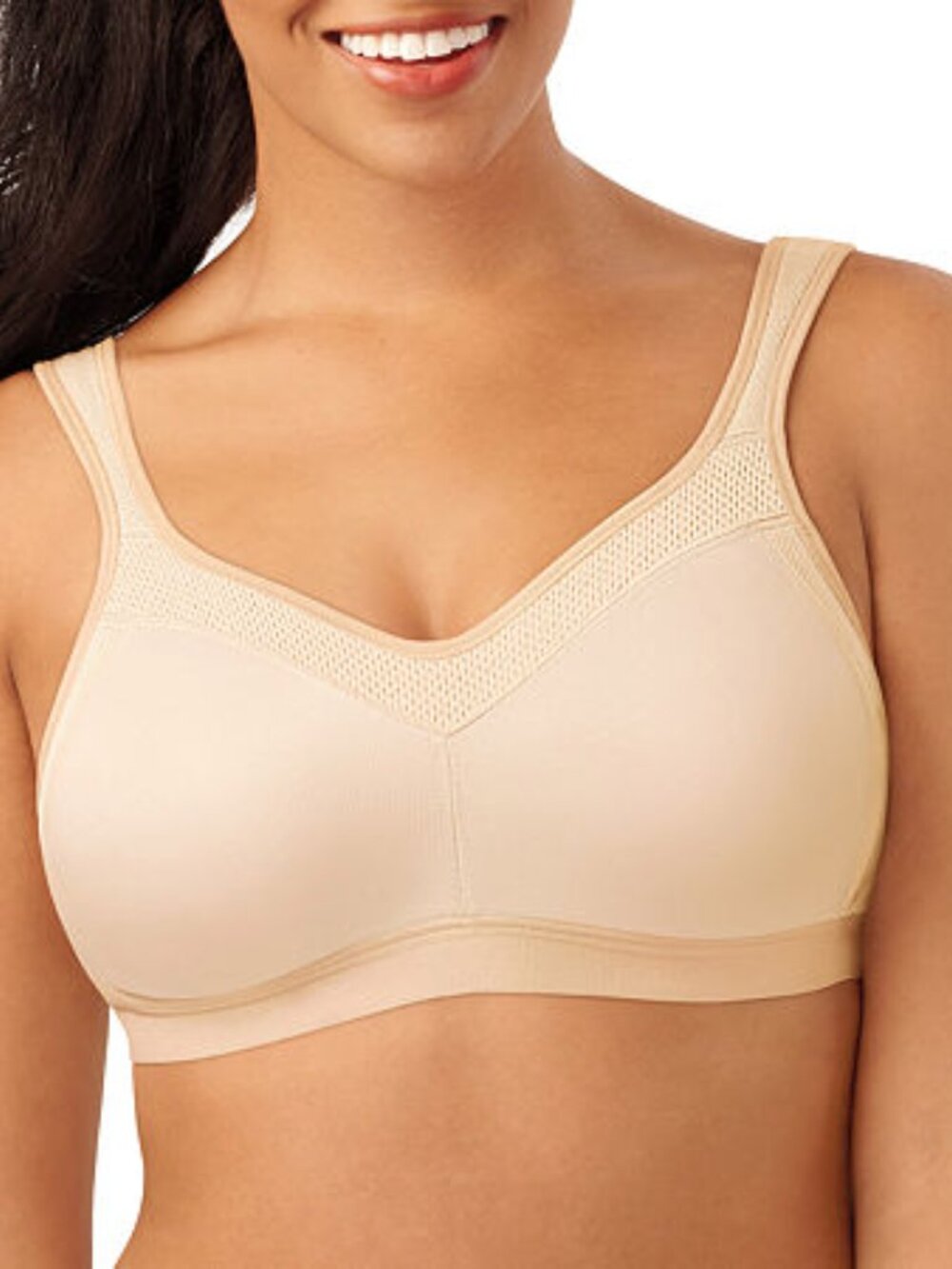 #1578 Playtex 18 Hour Active Breathable Comfort Wireless Bra Nude,Light Beige - Picture 6 of 10